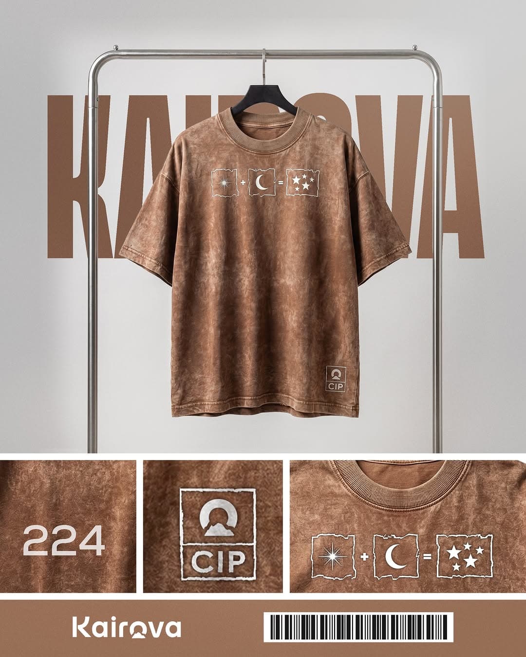 KAIROVA celestial equation — brown colorway